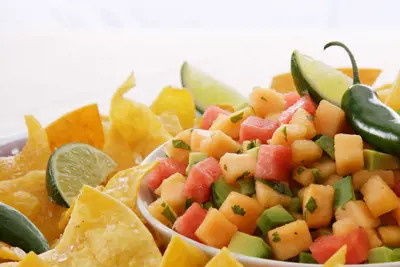 Cantaloupe Salsa