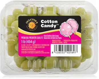 Specialty Grapes Cotton Candy