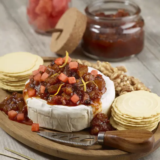 Watermelon Walnut Currant Chutney