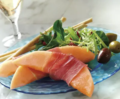 Cantaloupe With Prosciutto