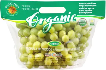 Organic Green Grapes